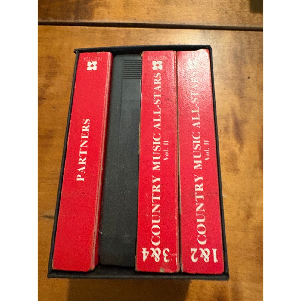 Columbia House 8-Track Tapes Country Music All-Stars Vol II Partners Vintage Set